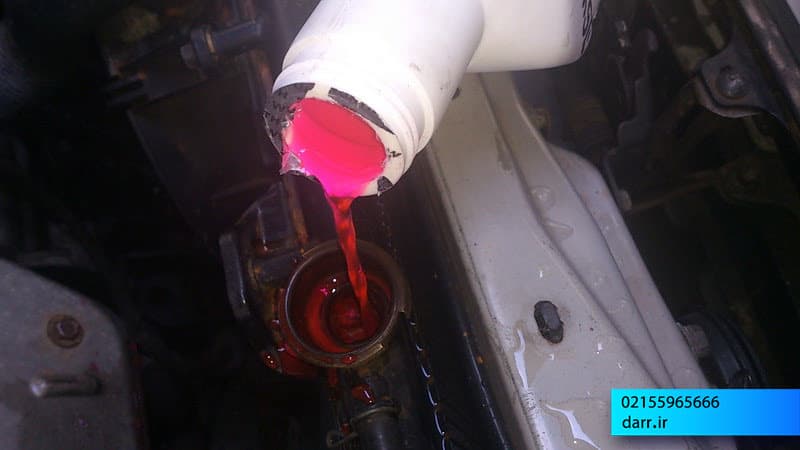 ترکیب نسبت ضد یخ و آب رادیاتور