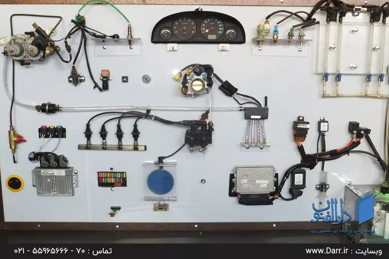 تشریح ساختار سیم کشی یک خودرو ایرانی در آموزش برق خودرو