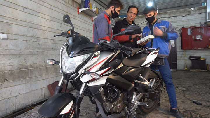 آموزش تعمیر موتورسیکلت