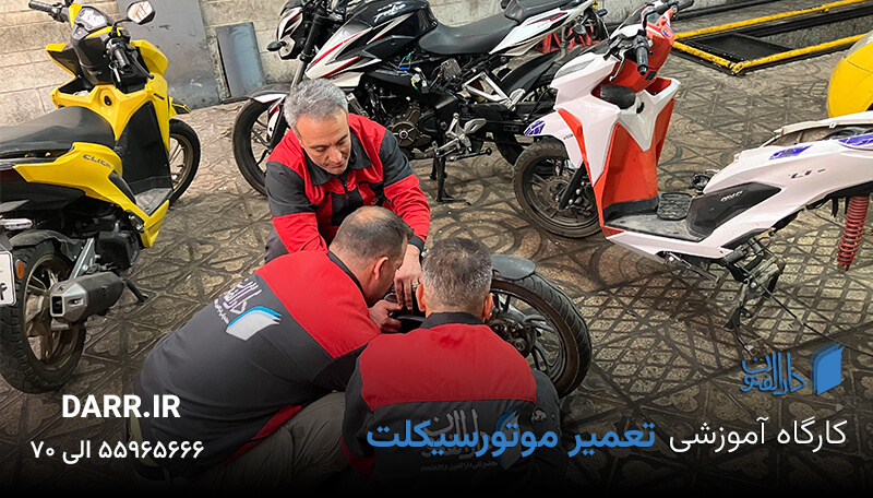 workshop motorcycle repair 6