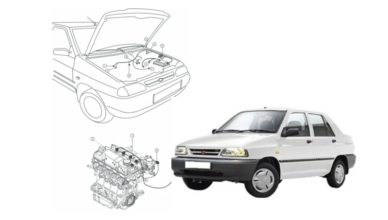 آموزش نقشه خوانی مدارات پراید