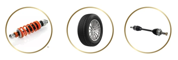 سیستم تعلیق و چرخ‌ها